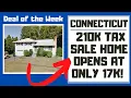CONNECTICUT TAX DEED AUCTION PRE-SALE REVIEW 210 000 MERIDEN HOME OPENS AT 17K