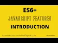JavaScript Tutorial ES6 Introduction Tamil