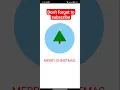 Creating a Merry Christmas Tree with Python Turtle Graphic