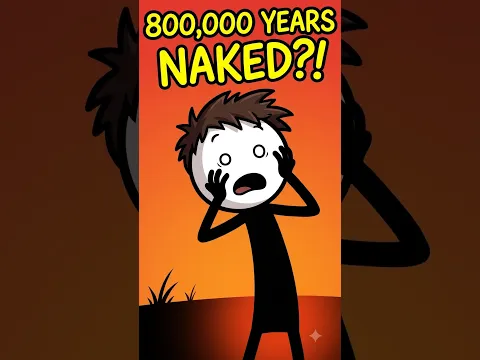 Why Did We Start Wearing Clothes? #historyfacts #weirdhistory