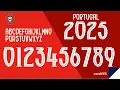 FONT PORTUGAL 2025 I PUMA Portugal 2025 Font Vector Kit Download
