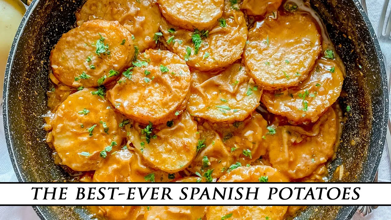 The BEST-EVER Spanish Potatoes   Patatas a la Importancia Recipe