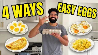 4 easy ways to cook eggs