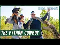 Brad Catches a GIANT PYTHON in the Everglades with The Python Cowboy Local Legends Brad Leone