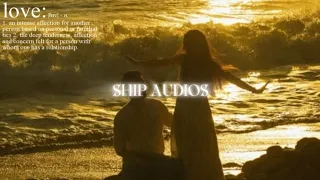 ship soft audios because you fell first but they fell harder 