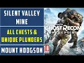 Silent Valley Mine All Chests Unique Plunders Locations Mount Hodgson Ghost Recon Breakpoint
