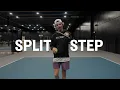 How To Split Step Pickleball Tips The Picklr