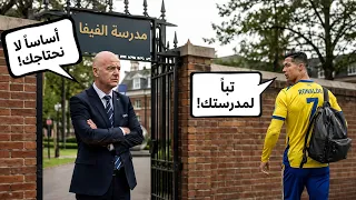 مدرسة الاعبين اليوم      كريستيانو قرر الرحيل  دندنها
