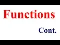 Functions in C Programming Part 3