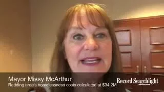 Redding mayor reacts to costs of homelessness