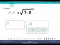 ALEKS Introduction to square root multiplication