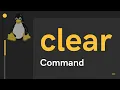Linux clear Command Hindi