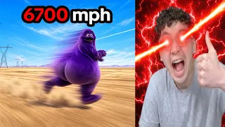 The Fastest Cartoon Characters Ever