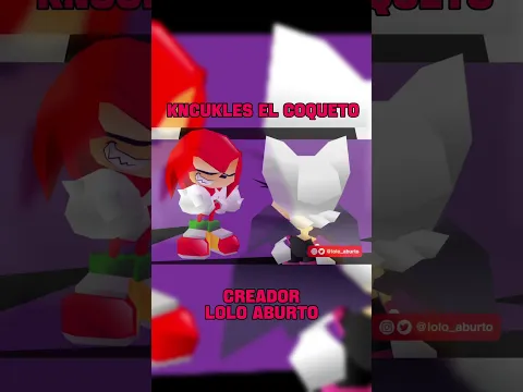 🔴 - CARTA PARA ROUGE //KNUCKLES //#sonic #knucklestheechidna #funny #comicdub #fyp