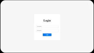 Simple Login Page using HTML CSS JavaScript Beginner Web Development Tutorial
