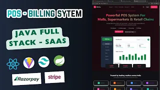 Build a Enterprise Multi-Tenant SaaS POS Application Java Spring Boot React Redux Full Course