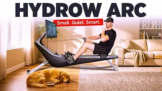 hydrow arc rower quiet smaller and smarter real world test 