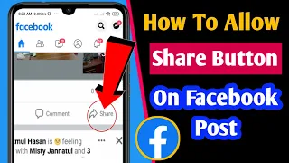 How To Allow Share Button On Facebook Post 2022 Enable Share Button On Facebook 
