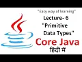java tutorial for beginners Part - 6 float double boolean char Data types in