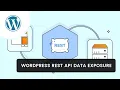 How to expose WordPress data to the REST API