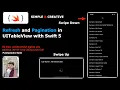 Refresh and Pagination in UITableView with Swift 5