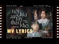 Lagu Nói Chia Tay Thật Khó | Thùy Chi ft. Trấn Thành | Official MV Lyrics