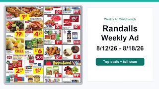 Randalls Weekly Ad 26 - 26 Best Deals
