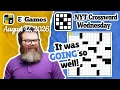Learning Crossword Week 114 NYT Crossword Wednesday August 12 2026
