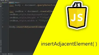 insertAdjacentElement - - How to Dynamicly add Element from JavaScript