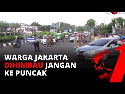 Larangan Warga Jakarta Pergi ke Puncak, Jumlah Pengunjung Kawasan Wisata Dibatasi | tvOne