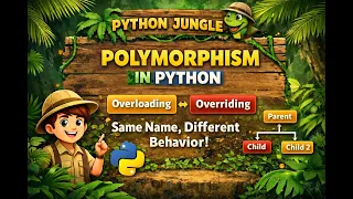 Polymorphism in Python Method Overloading Overriding Explained OOPs Python Jungle