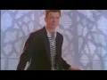 Rick Astley dancing for 1 hour