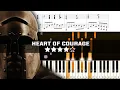Download Lagu Heart of Courage - Two Steps From Hell | MEDIUM HARD Piano Tutorial with Sheet Music