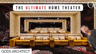inside a million dollar home theater built like the pentagon 