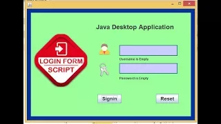 Form validation in java Check if input fields are empty
