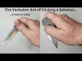 Download Lagu How to Flick Open a Chris Reeve Knives Sebenza - HERESY!