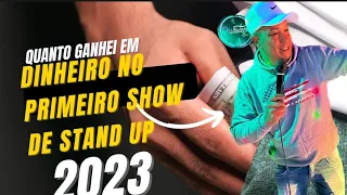 ????QUANTO GANHEI NO PRIMEIRO SHOW DE STAND UP ???????? @AfonsoPadilhaComediante