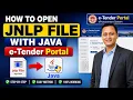 How to Open JNLP File with Java e Tender JNLP File Not Opening