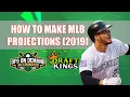How To Make MLB Projections - DraftKings 2019 Update