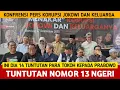Download Lagu KONFERENSI PERS KORUPSI JOKOWI DAN KELUARGANYA, INI 14 TUNTUTAN KEPADA PRABOWO