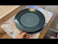 Marble Faux Leather Placemats Set of 4 - Heat Resistant Placemats for Dinner Table Non-Slip Waterpr