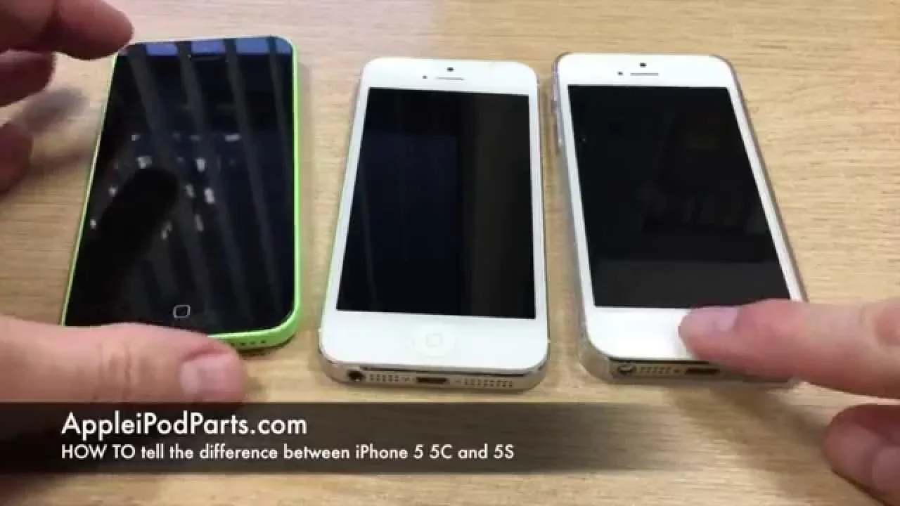 Comparativa entre iPhone 5, 5S y 5C