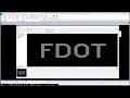 FDOTConnect ORD Roadway Design 3D Modeling - Chapter 1