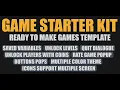 Game Starter Kit Template for Construct 3