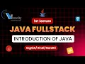 Java Full Stack - Lecture 1 Introduction to Java Learn in Marathi