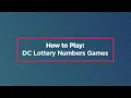 How to Play DC Lottery Numbers Games