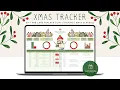 How to Track your Xmas gifts Christmas Gift Card Tracker for Google Sheets Countdown Calendar