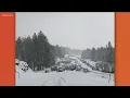 I-84 reopened after 19 hurt in series of eastern Oregon crashes