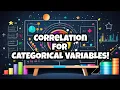 Association of Categorical Variables Cramer s V