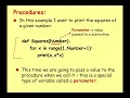 GCSE Python Programming 9 - Procedures